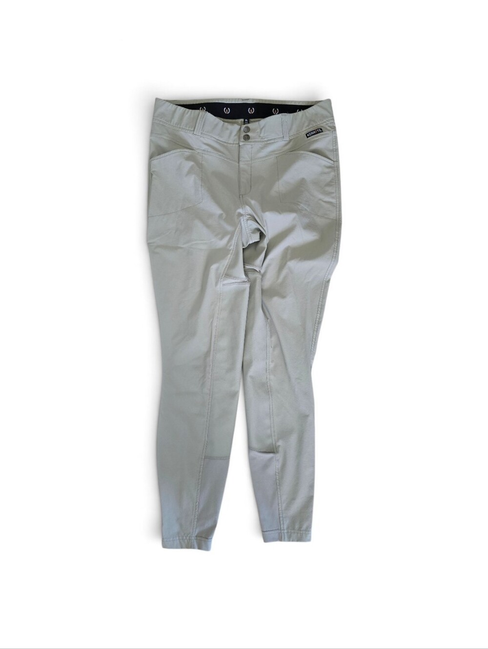 Kerrits Equestrian Performance Riding Pants Breeches Light Tan XL